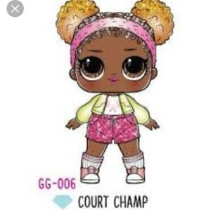 Court Champ Glam Glitter lol surprise